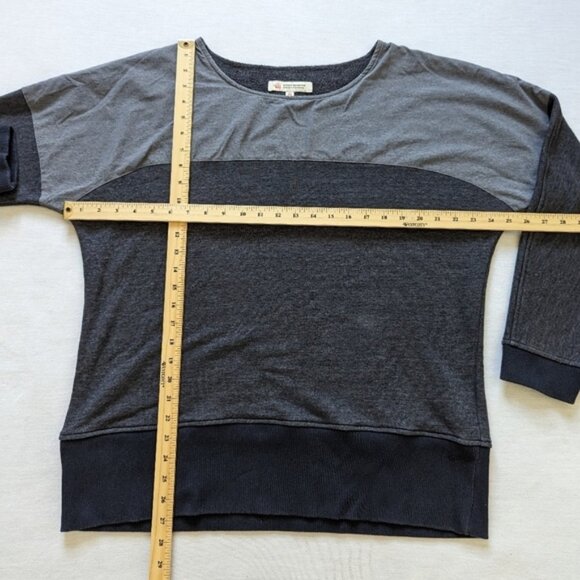 Tilley dark blue color block thick sweater women's XXL - Picture 6 of 8